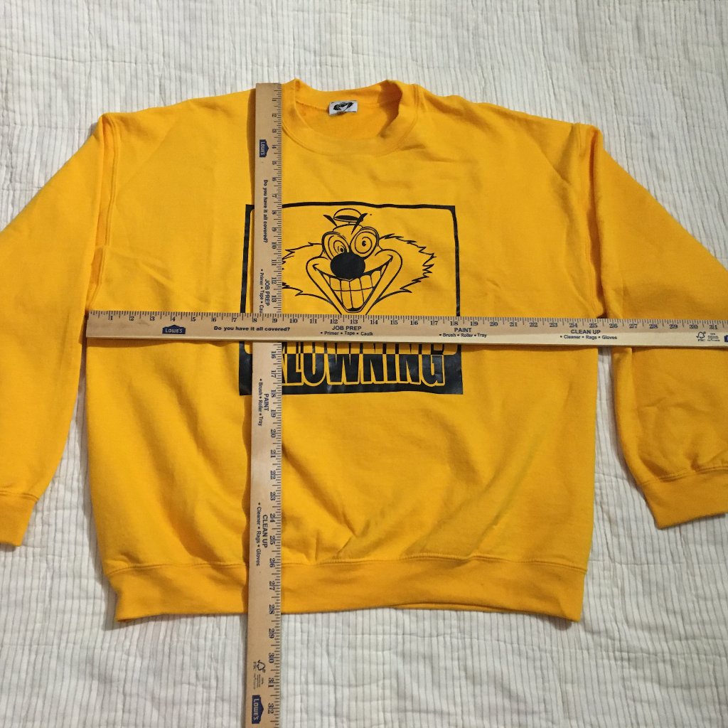 Chicago Custom Clothing Klowning Klothing Brand Pullover Sweatshirt Size Xl